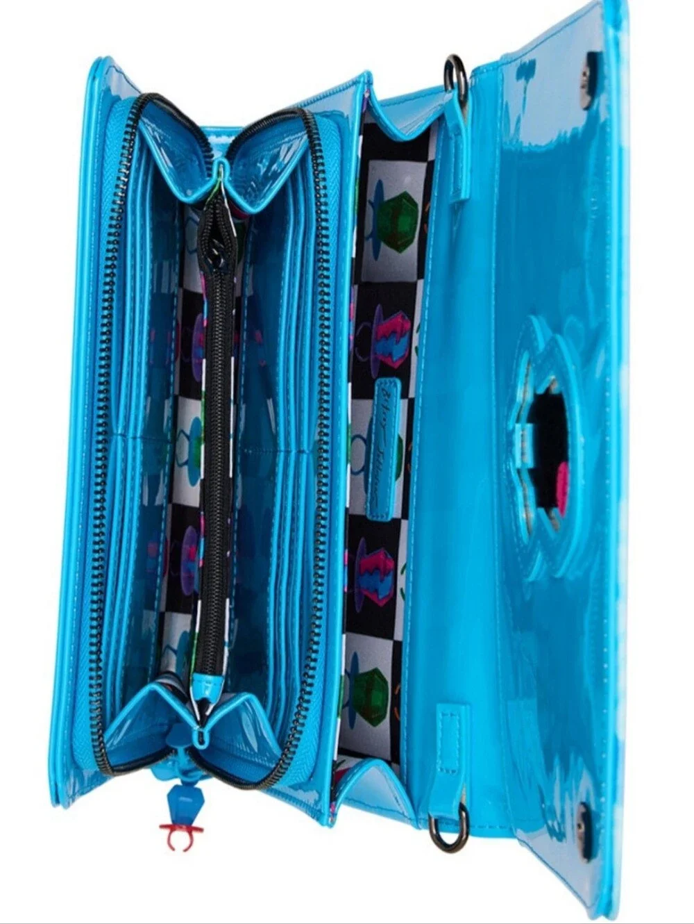 NWT Betsey Johnson Ring pop crossbody wallet